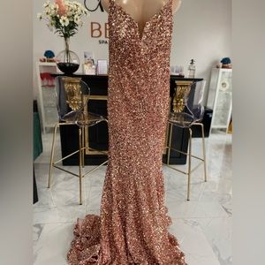 Sequins gown